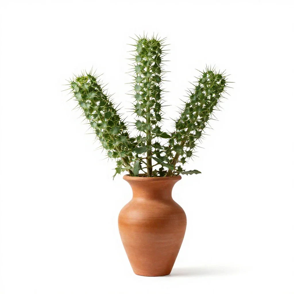 Thorny amaranth isolated on a white background