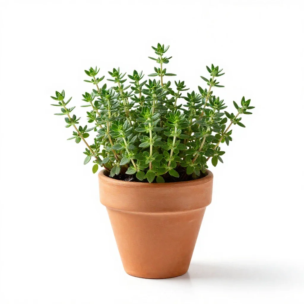 Thyme isolated on a white background
