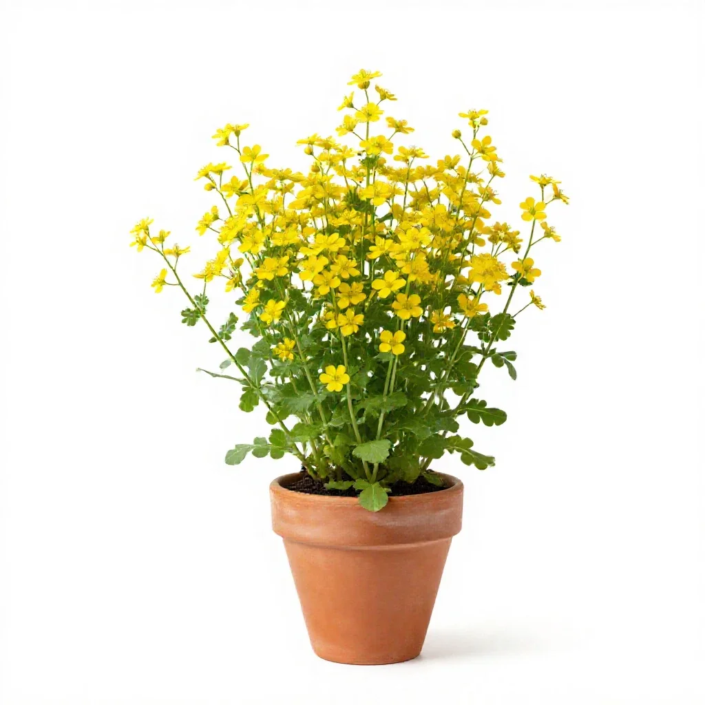 Tower mustard isolated on a white background