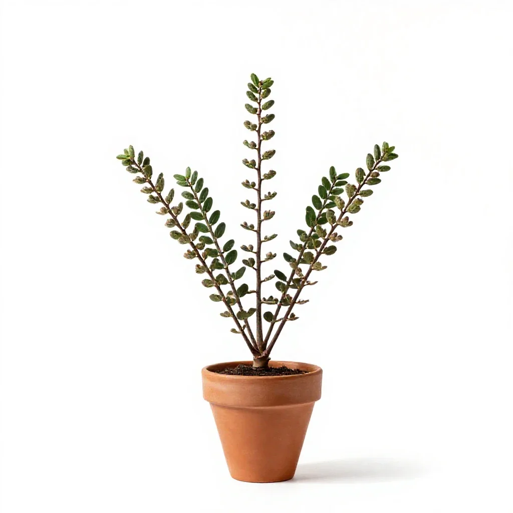 Welwitschia isolated on a white background