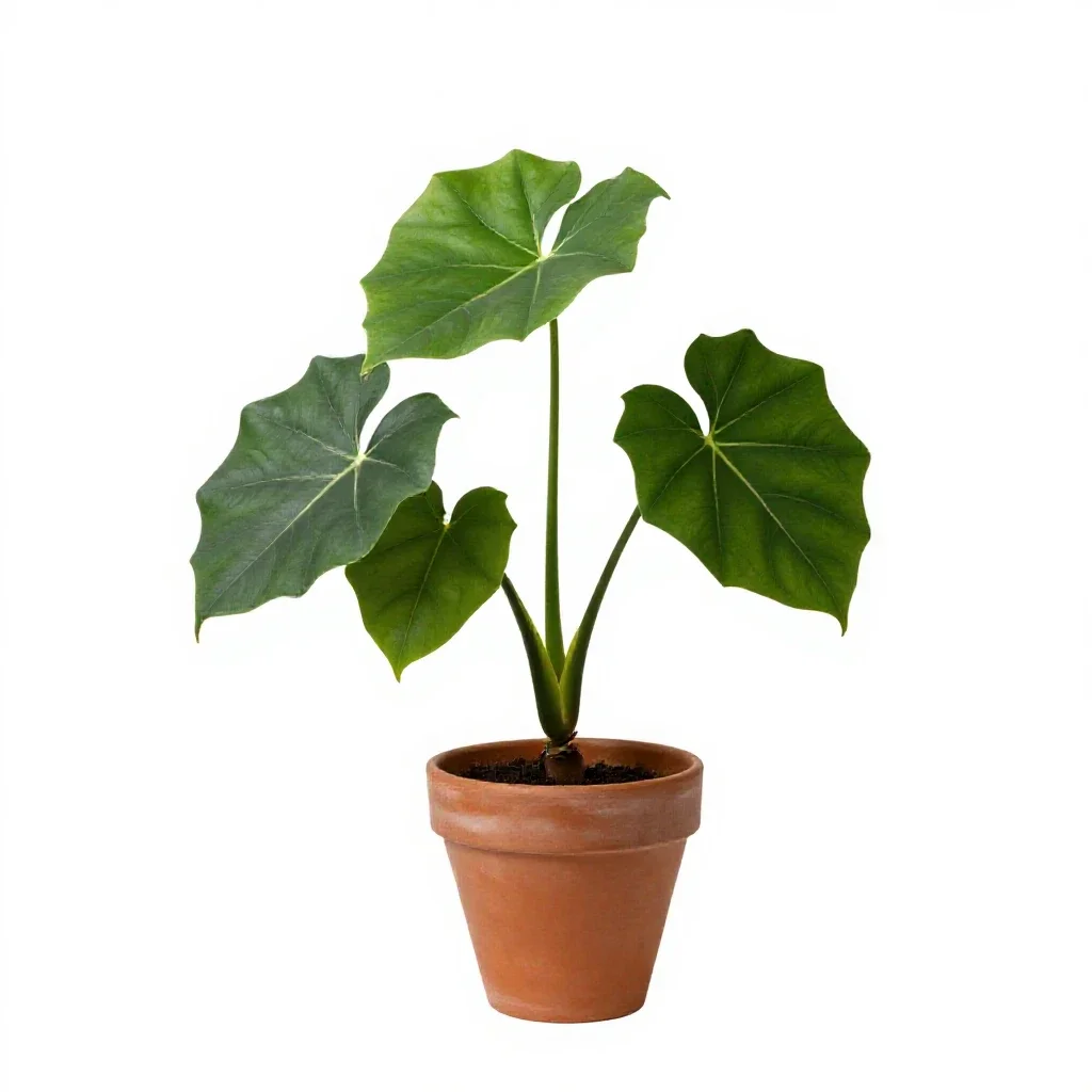 Amorphophallus isolated on a white background