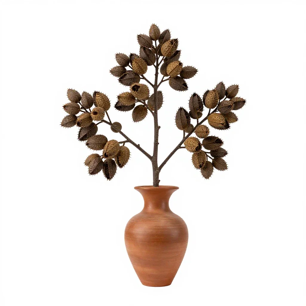 Angiocarp isolated on a white background