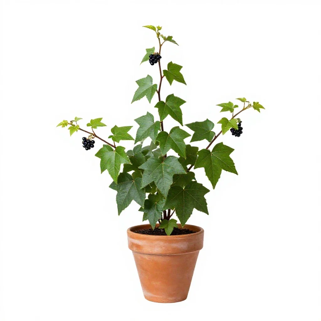 Ivy isolated on a white background