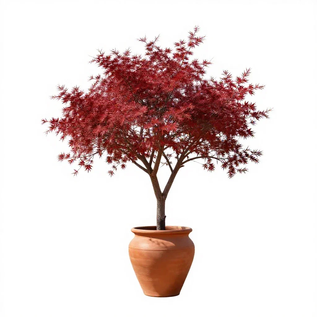 Camwood isolated on a white background