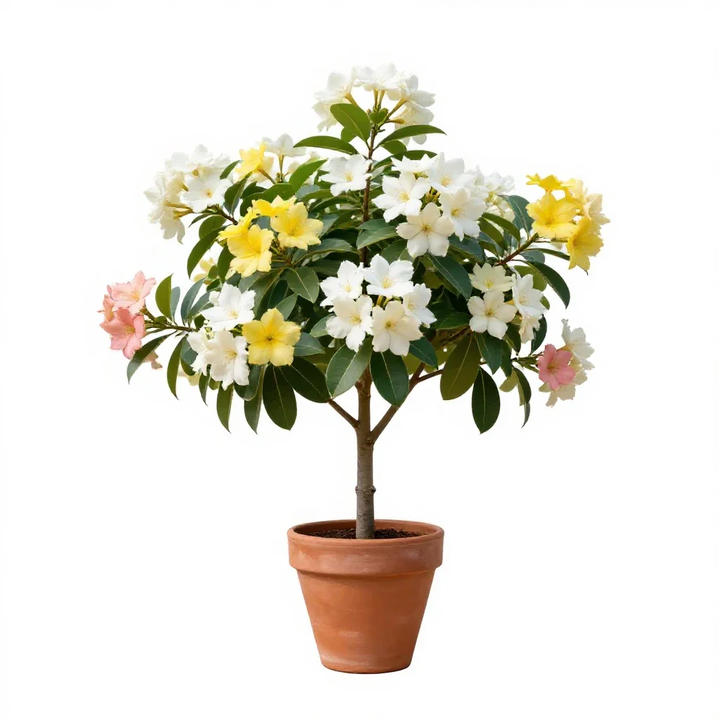 Clusia isolated on a white background