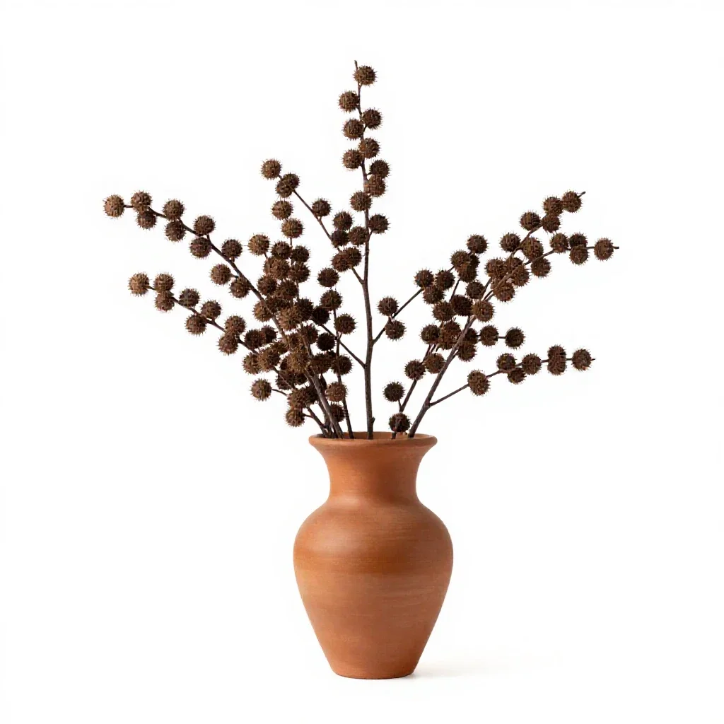 Hackberry isolated on a white background