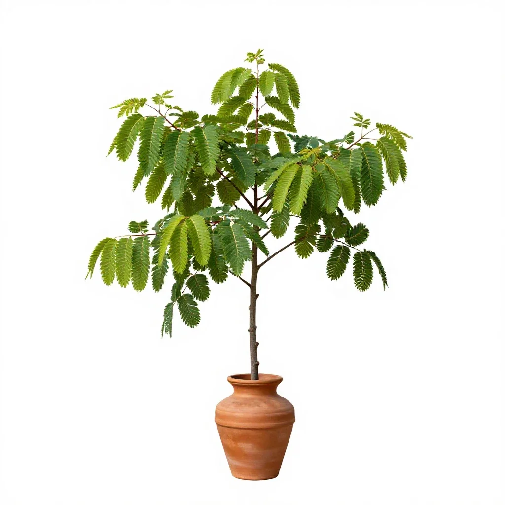 Hornbeam isolated on a white background