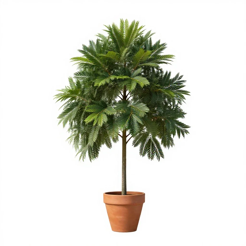 Laurelwood isolated on a white background