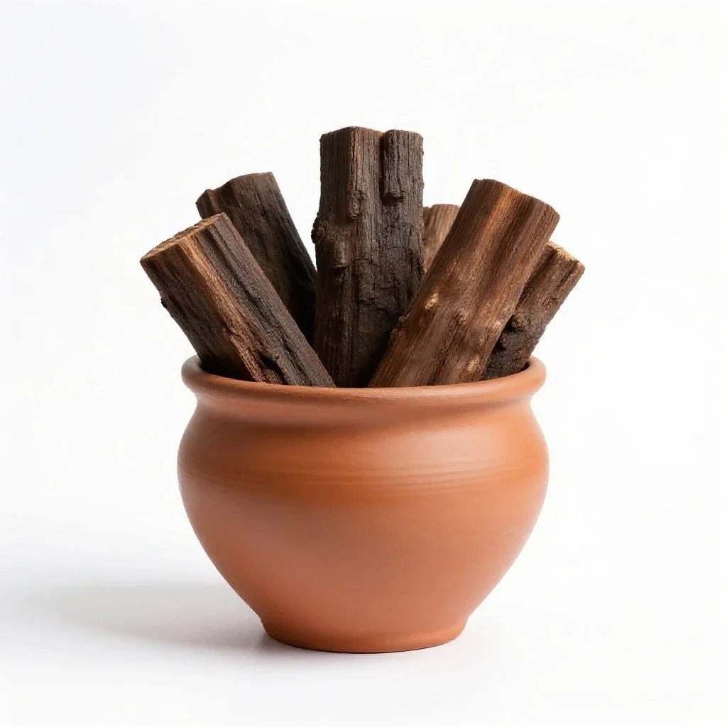Logwood isolated on a white background