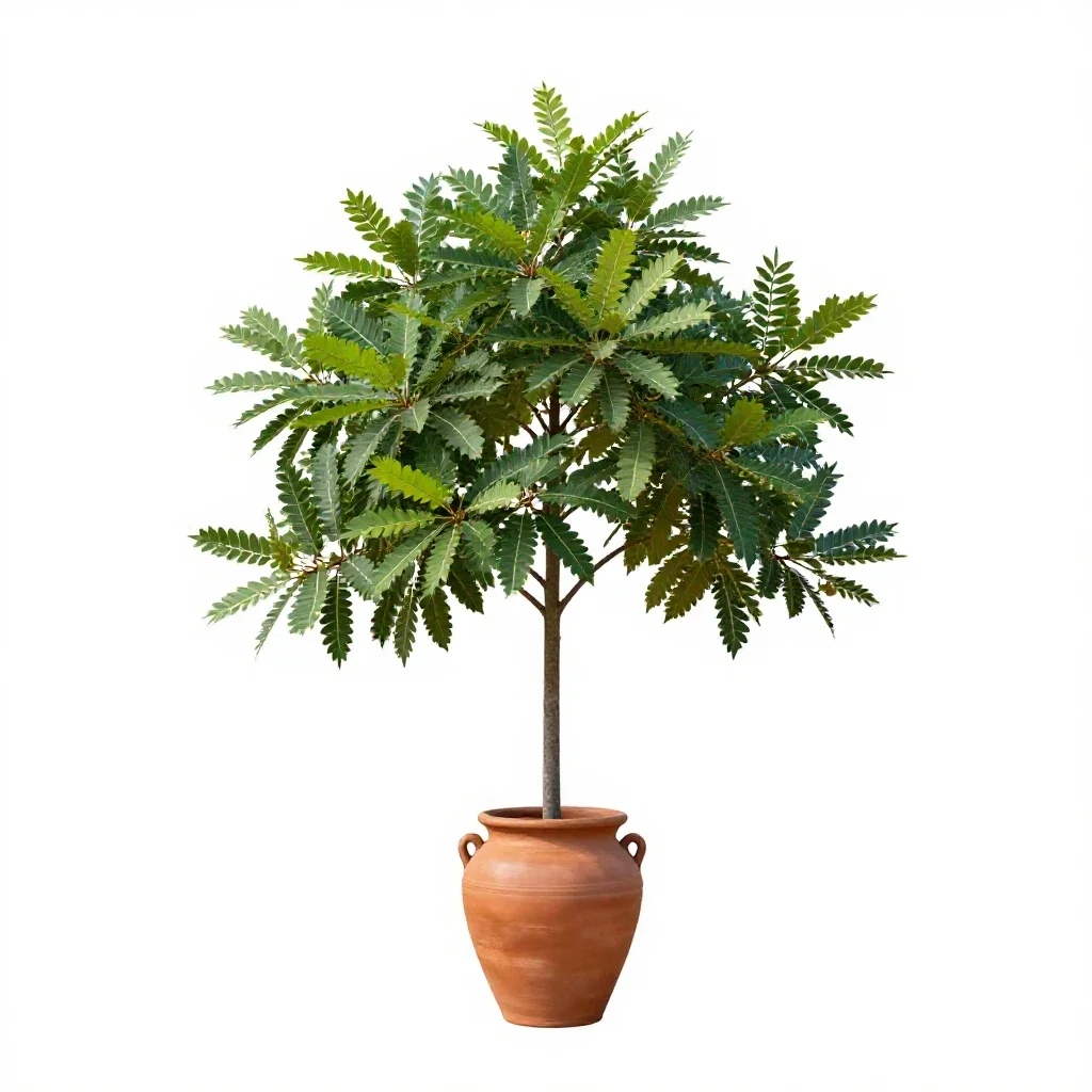 Manglietia isolated on a white background