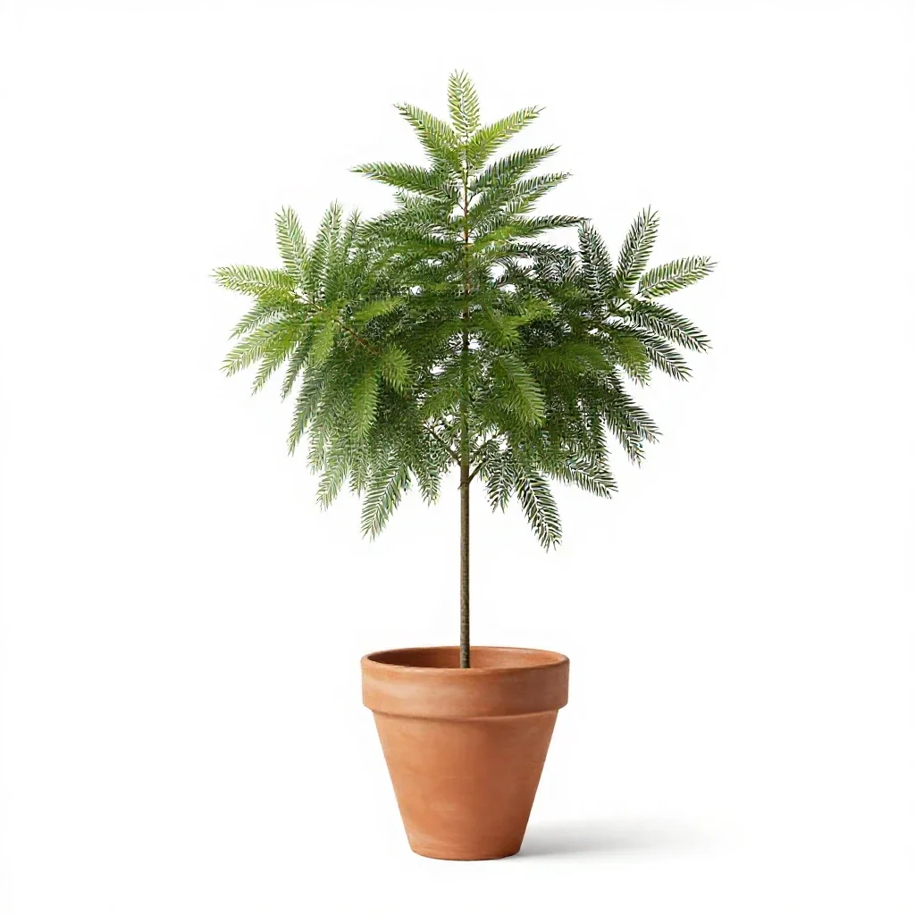 Millettia isolated on a white background