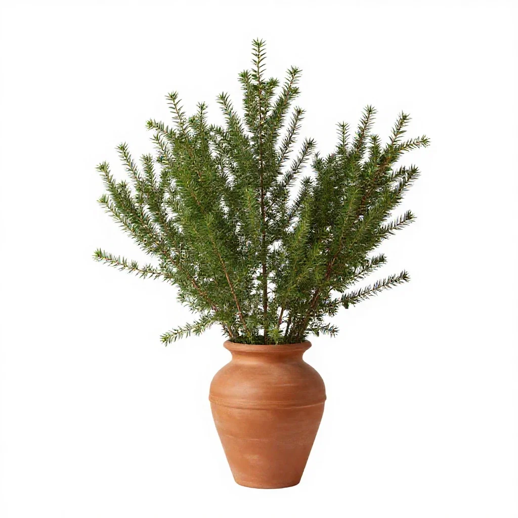 Mountain ash isolated on a white background