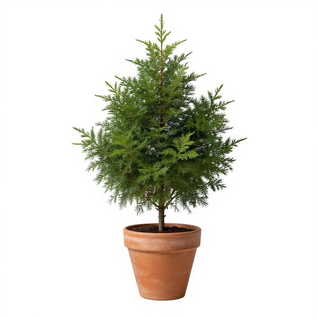 Myrtle oak isolated on a white background