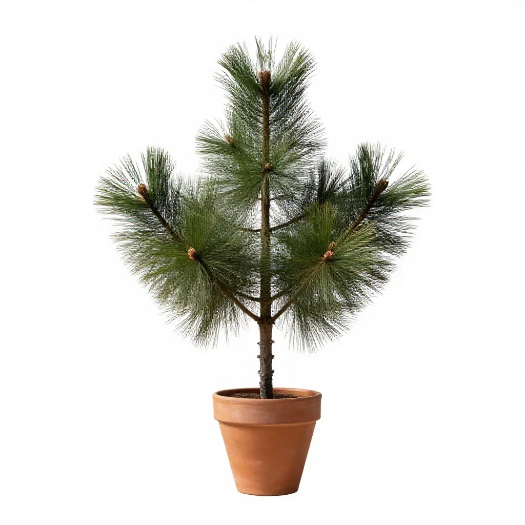 Pine isolated on a white background