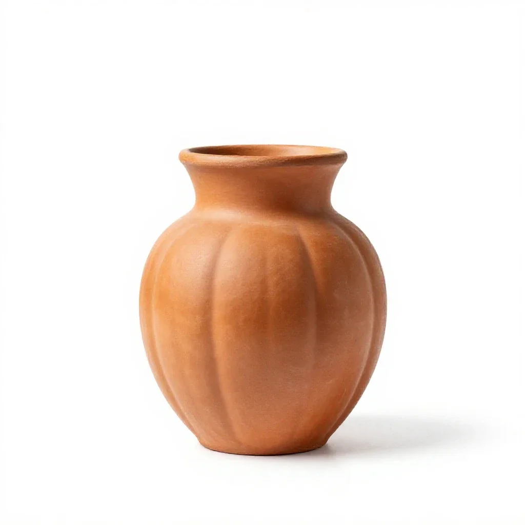 Pumpkin ash isolated on a white background