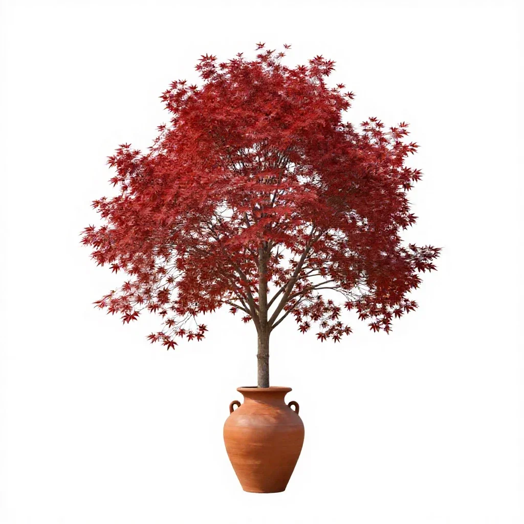Red lauan isolated on a white background