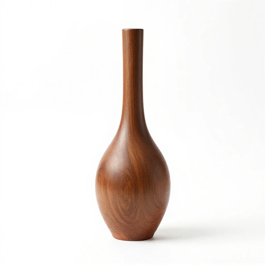 Rosewood isolated on a white background