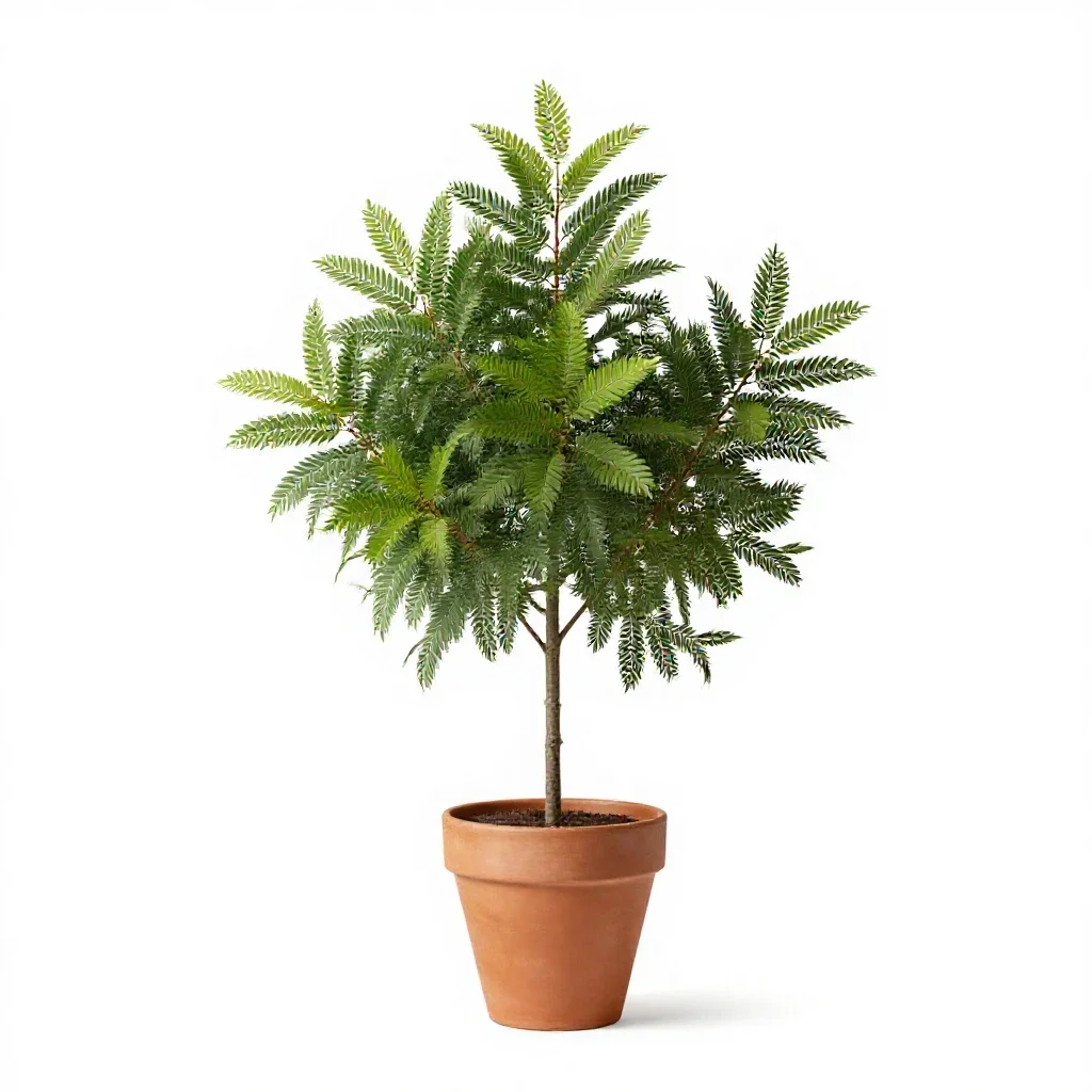 Southern beech isolated on a white background