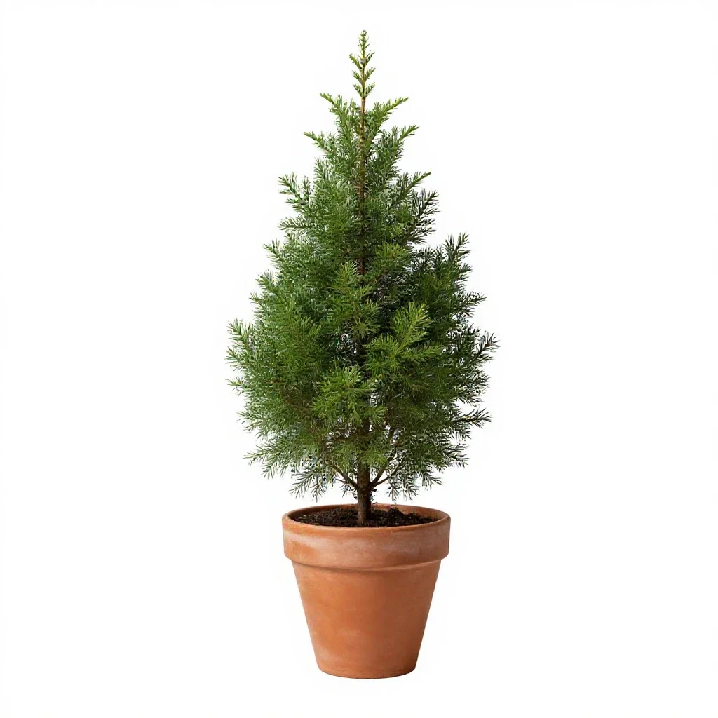 Stinking cedar isolated on a white background