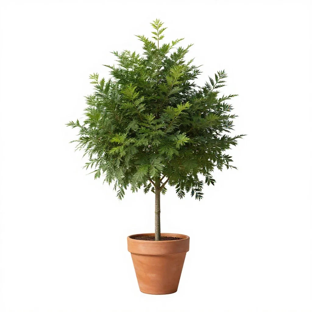 Anise tree isolated on a white background