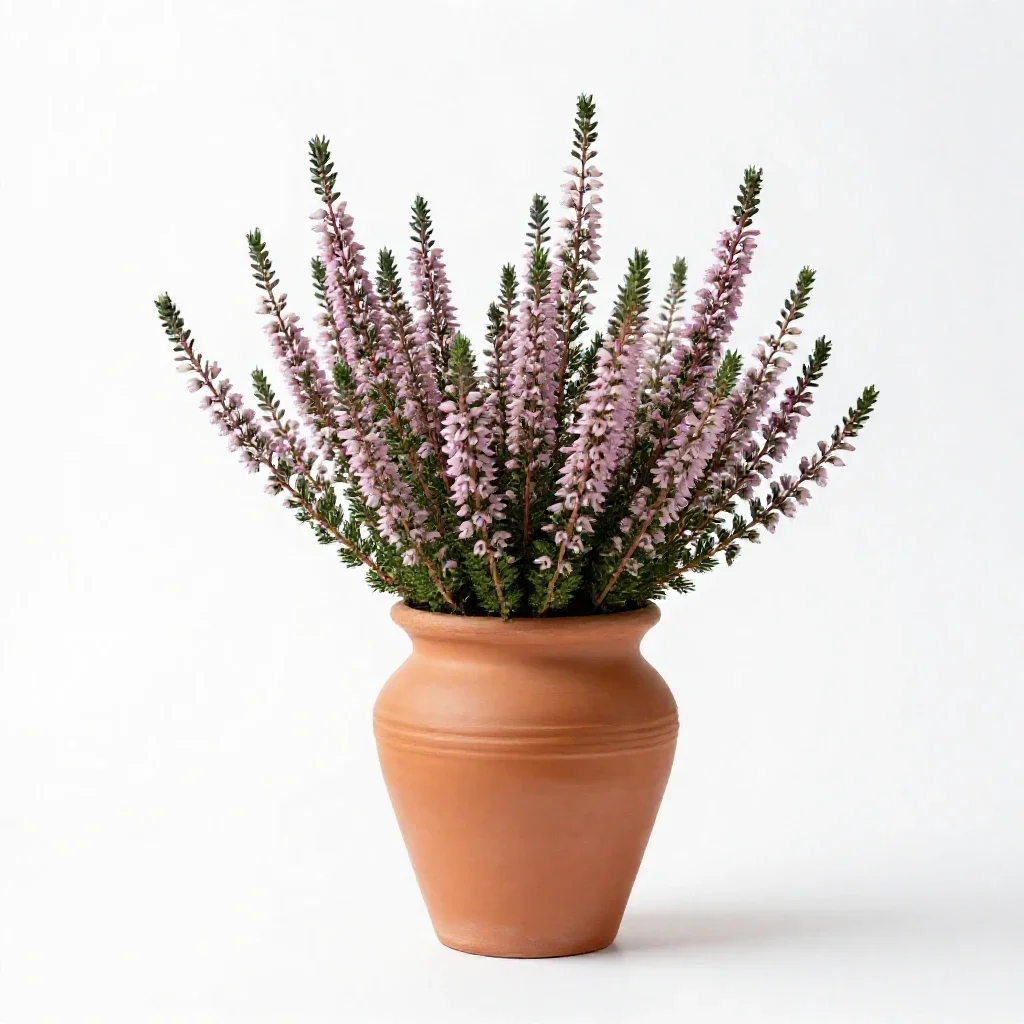 Beach heather isolated on a white background