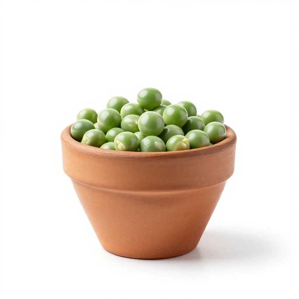 Bitter pea isolated on a white background