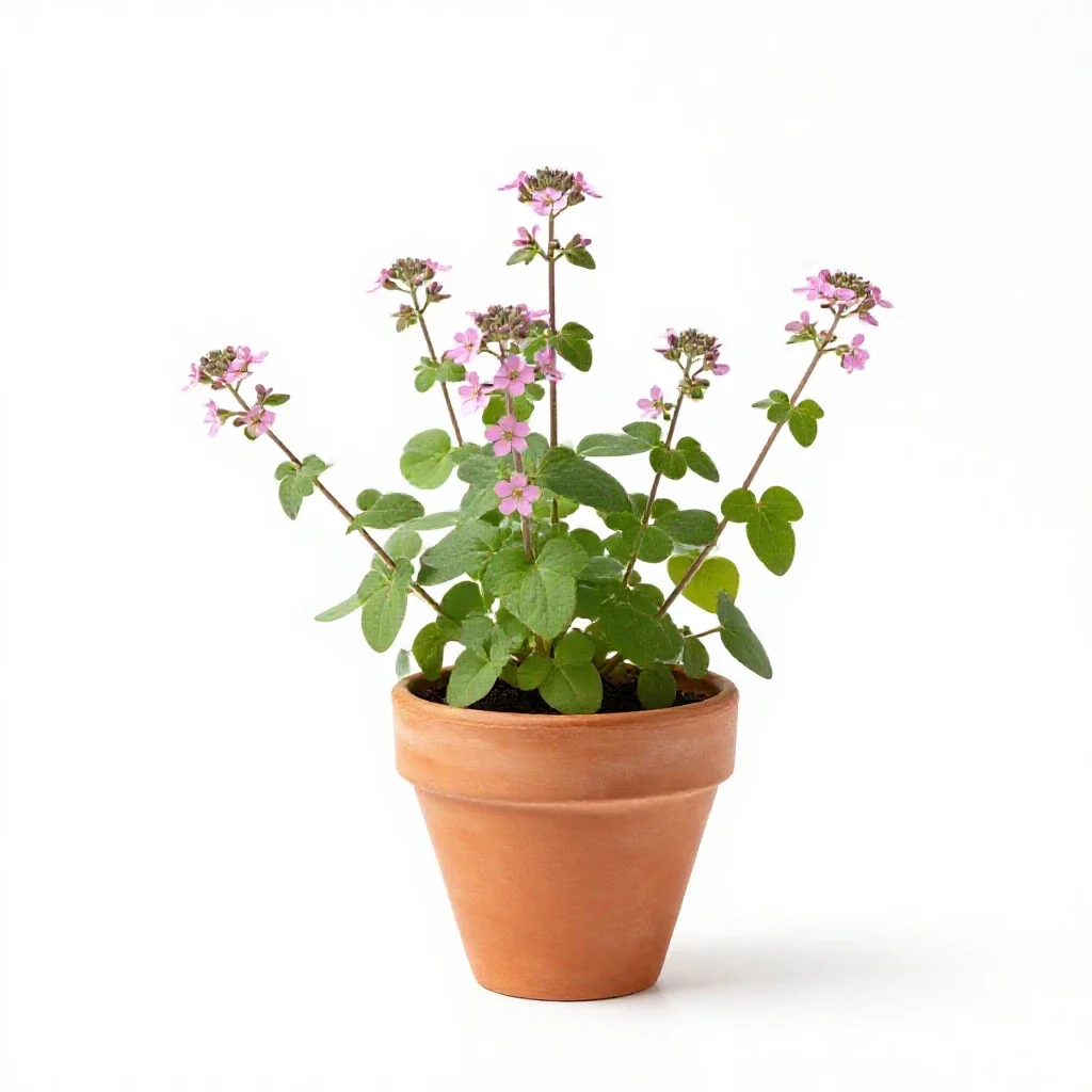 Bog pimpernel isolated on a white background