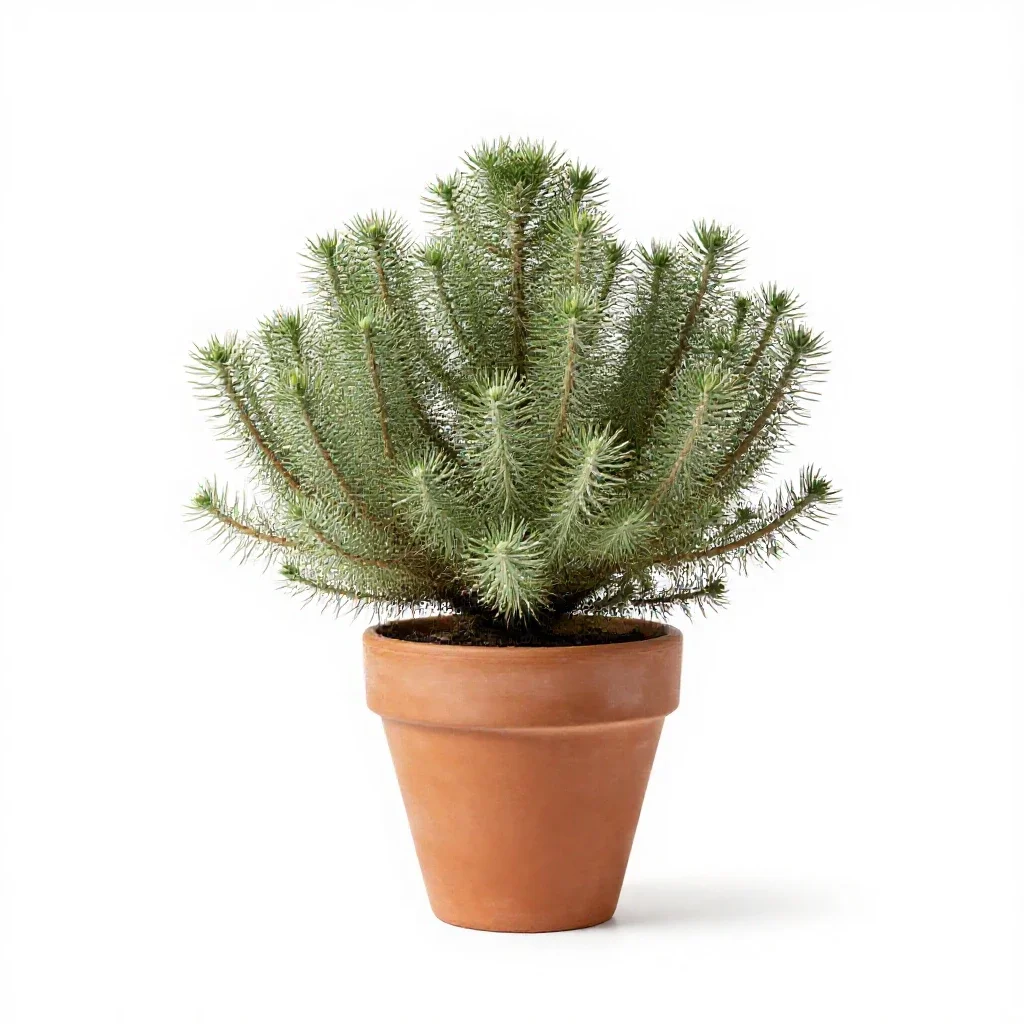 Brittlebush isolated on a white background