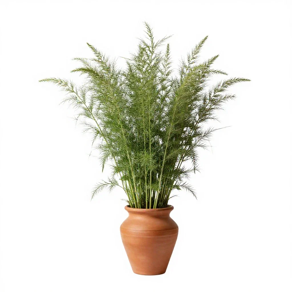 Broomweed isolated on a white background
