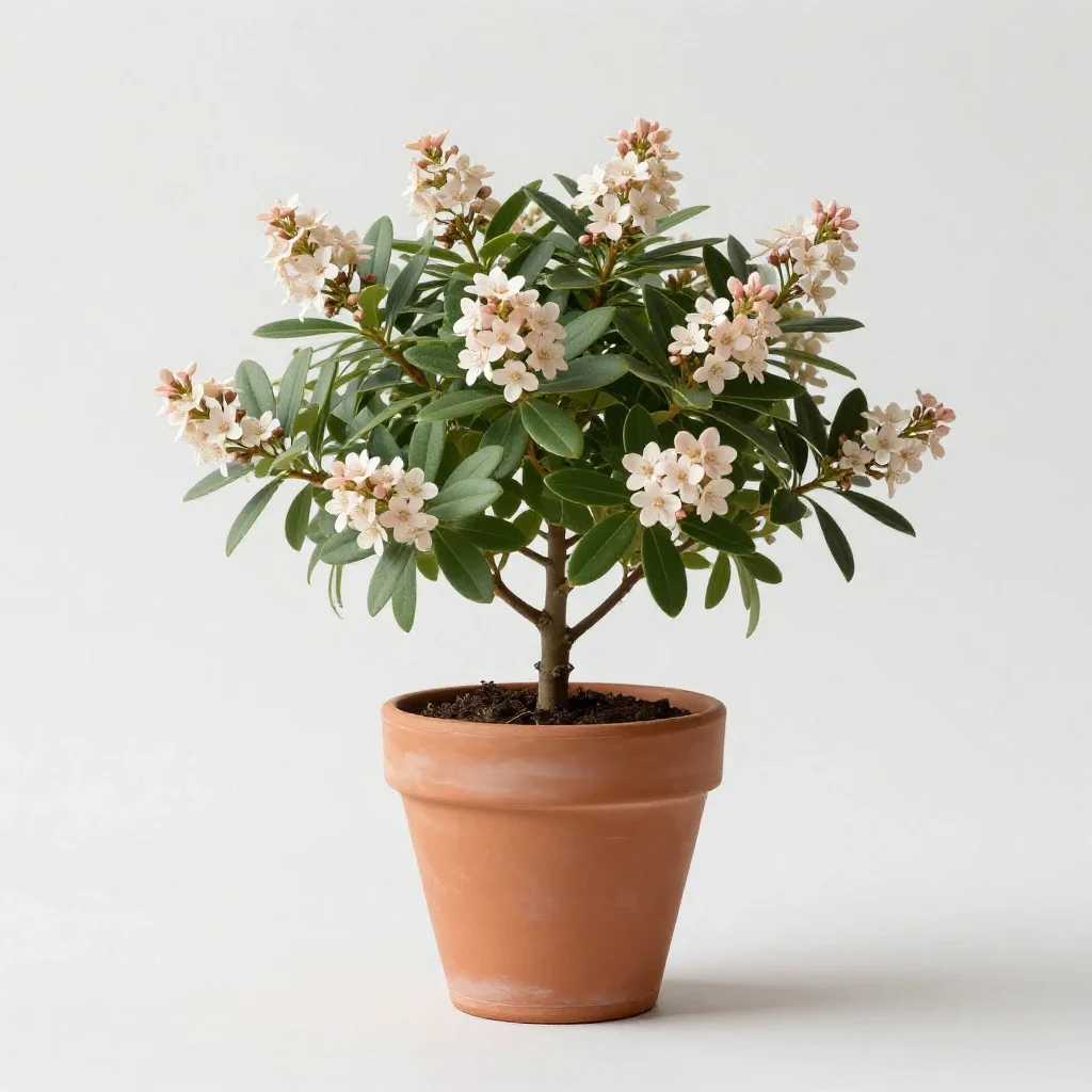 Bryanthus isolated on a white background