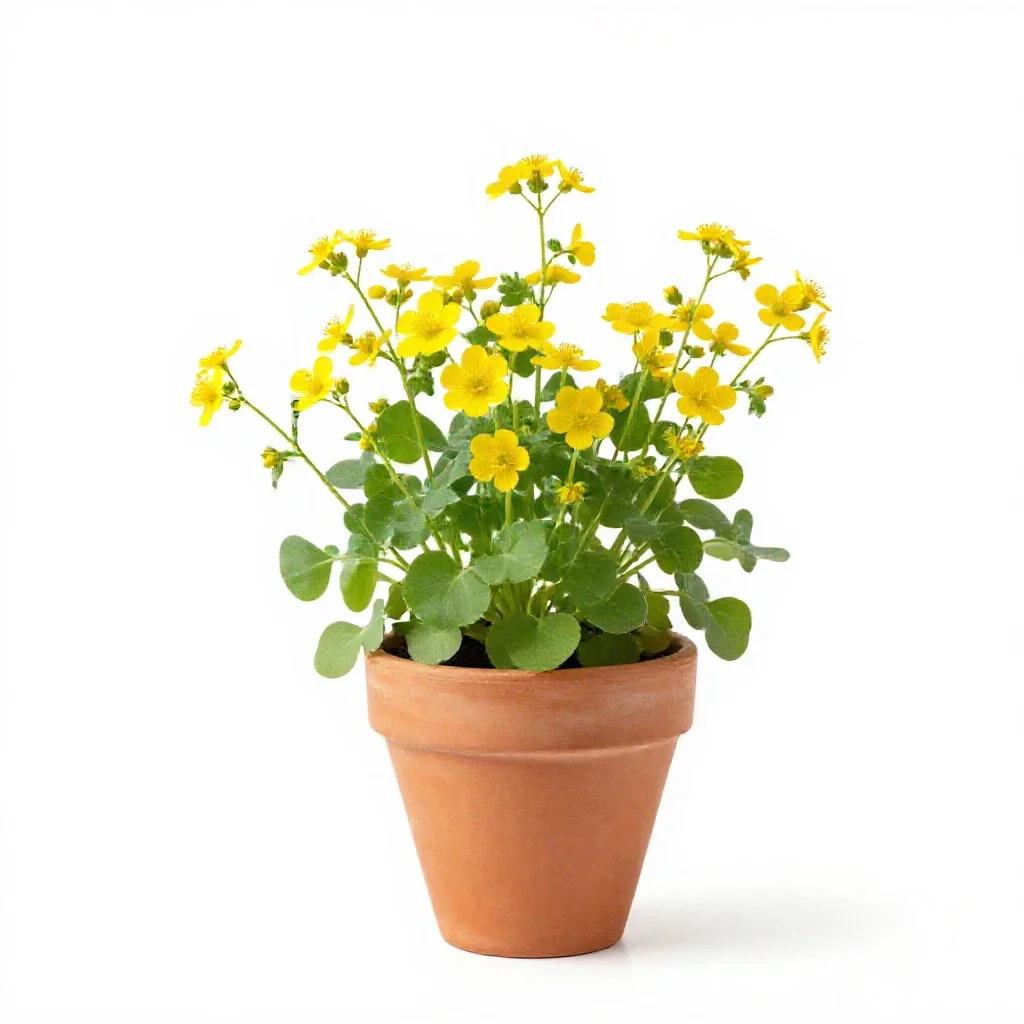 Butterweed isolated on a white background