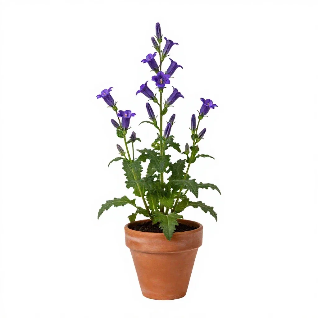Chimney plant isolated on a white background