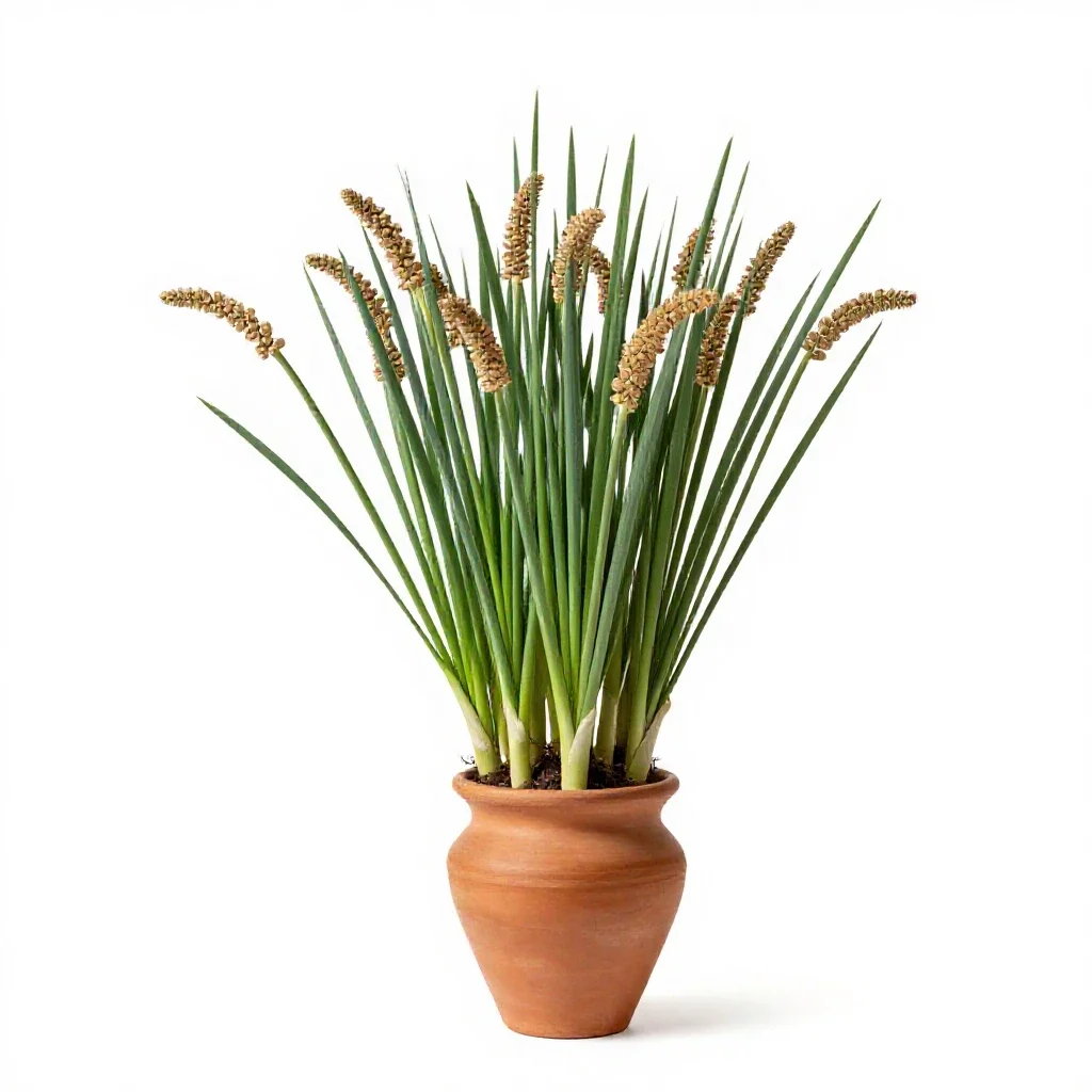 Chufa isolated on a white background