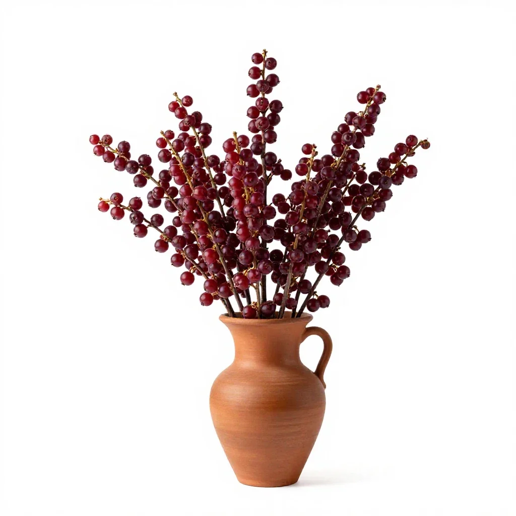 Cowberry isolated on a white background