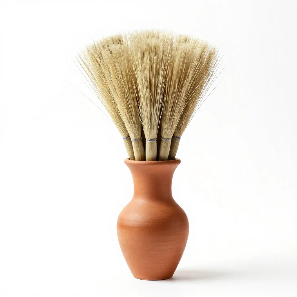 Coyote brush isolated on a white background