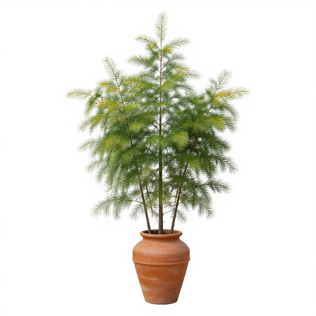 Cypress sedge isolated on a white background