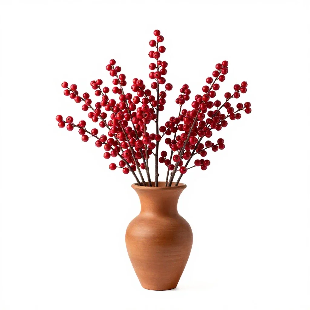 Deerberry isolated on a white background
