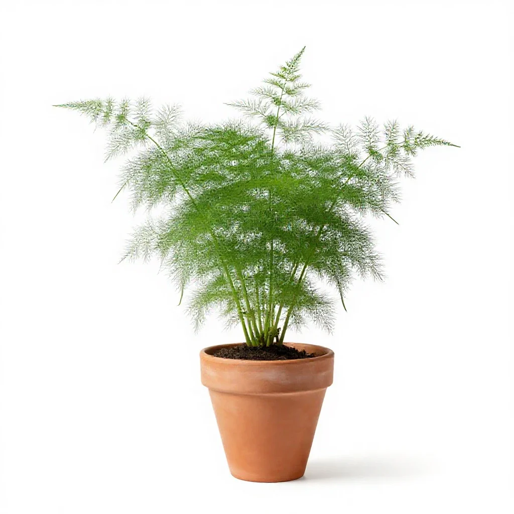 Dog fennel isolated on a white background