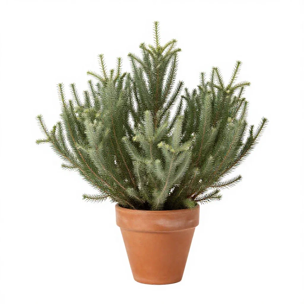Downy manzanita isolated on a white background