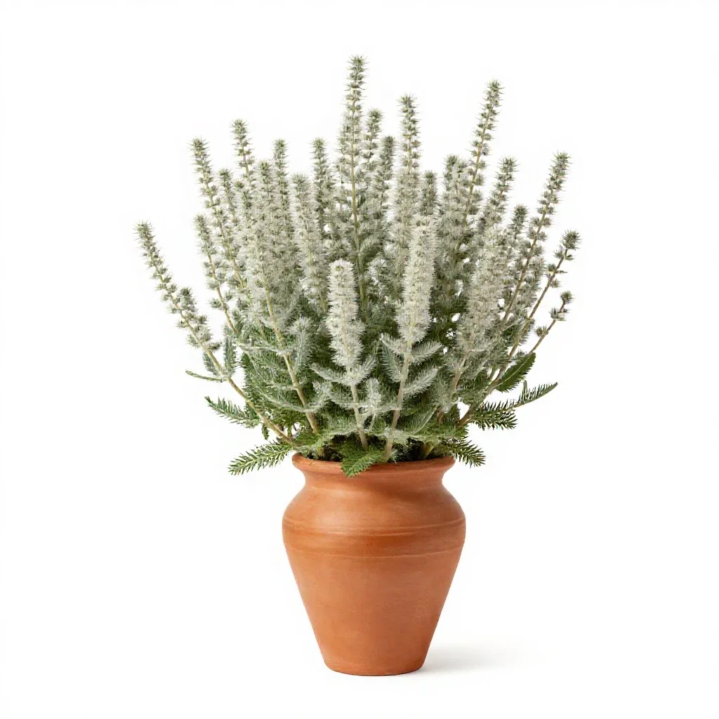 Field pussytoes isolated on a white background