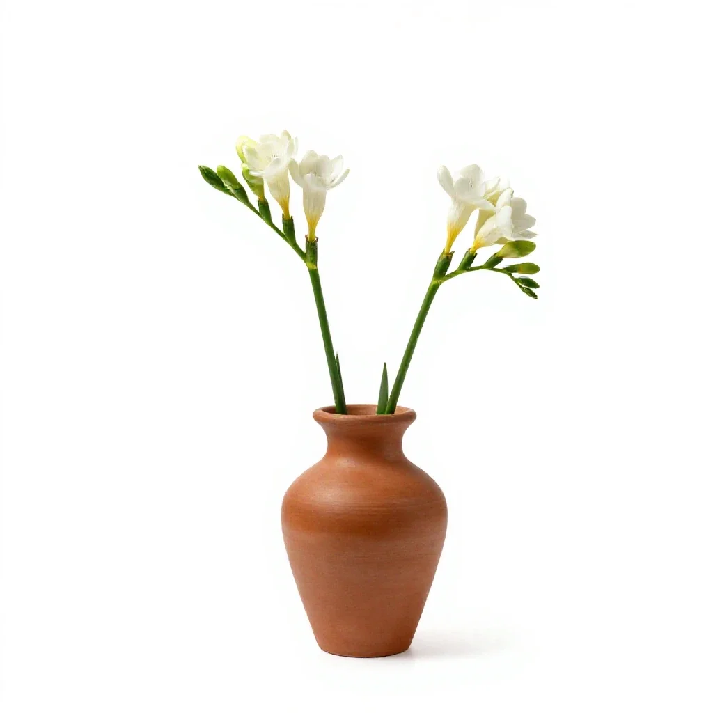 Freesia isolated on a white background