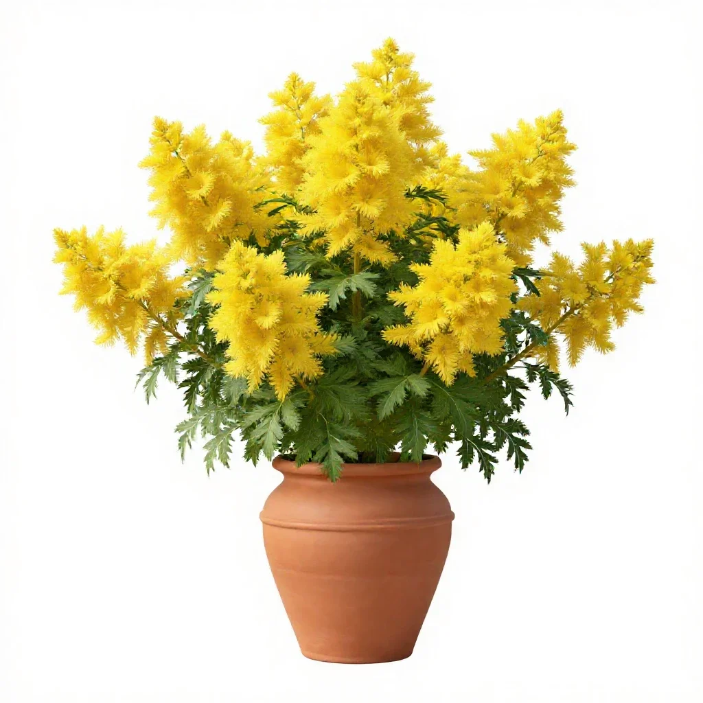 Giant coreopsis isolated on a white background