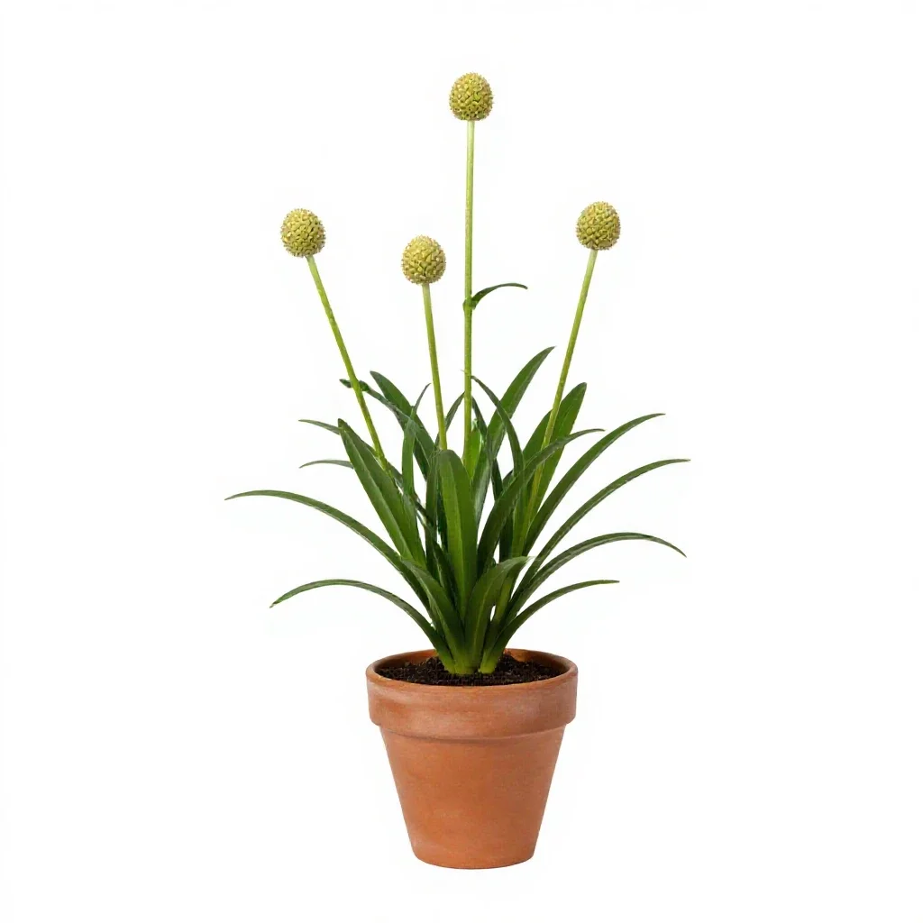 Globe lily isolated on a white background