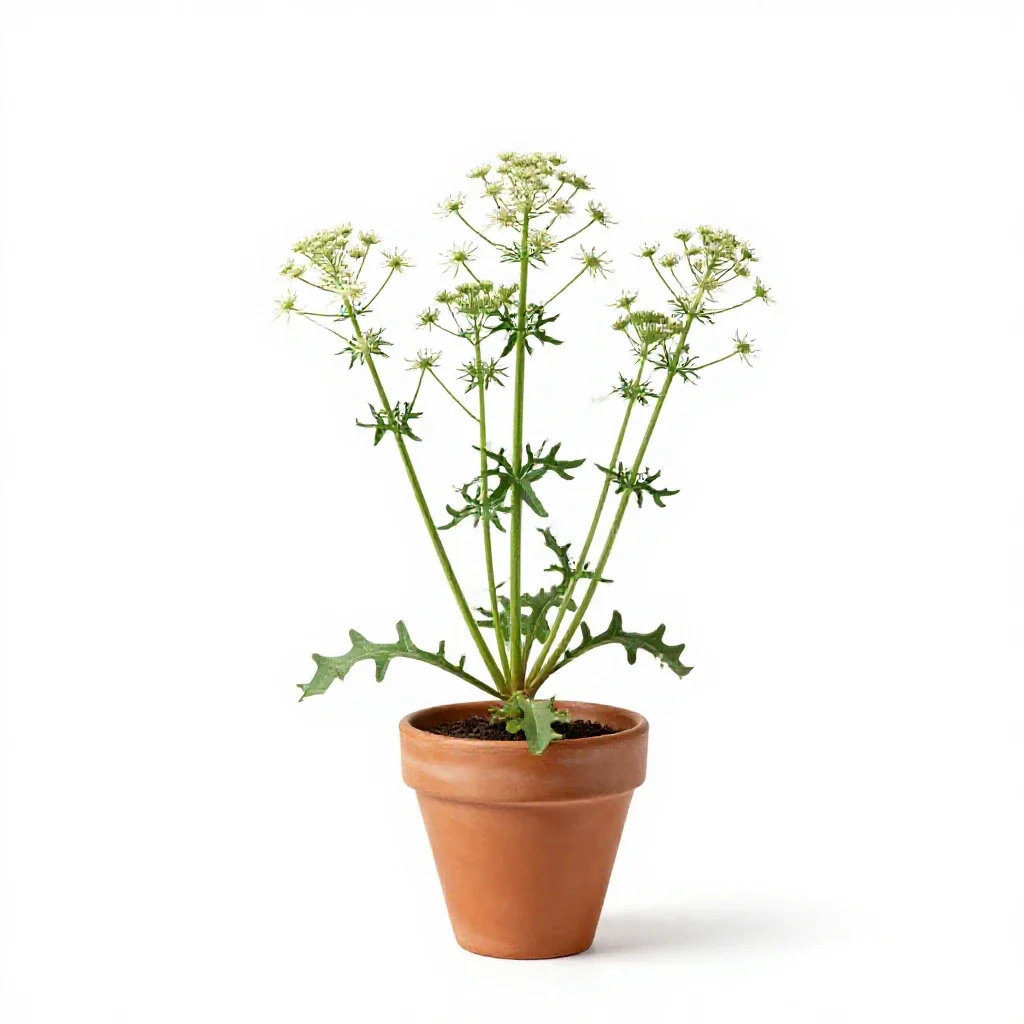 Gumweed isolated on a white background
