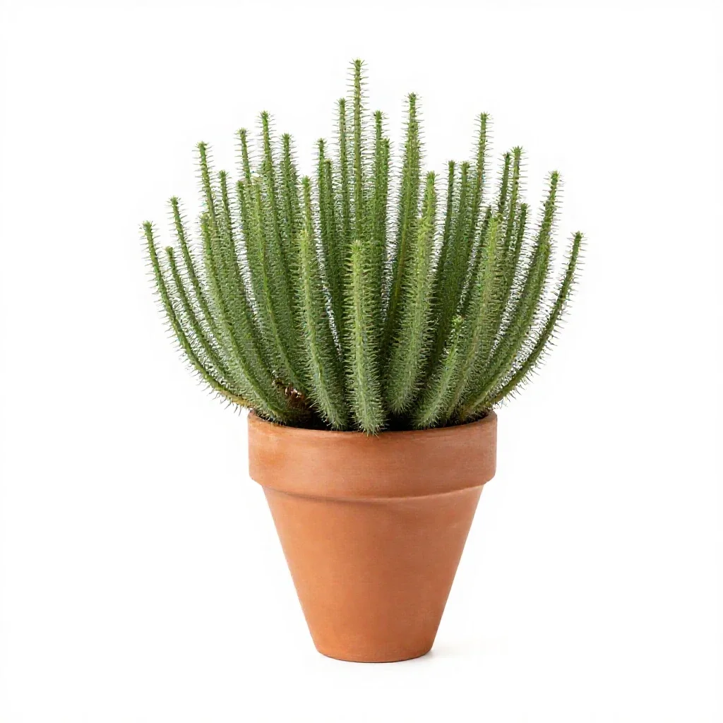 Halophyte isolated on a white background
