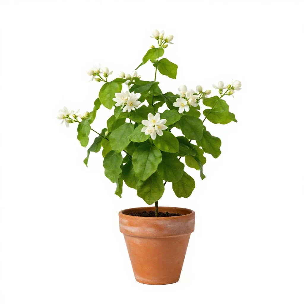 Jasmine isolated on a white background