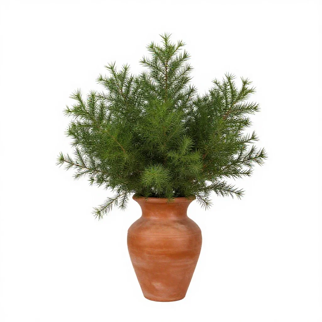 Leopard plant isolated on a white background