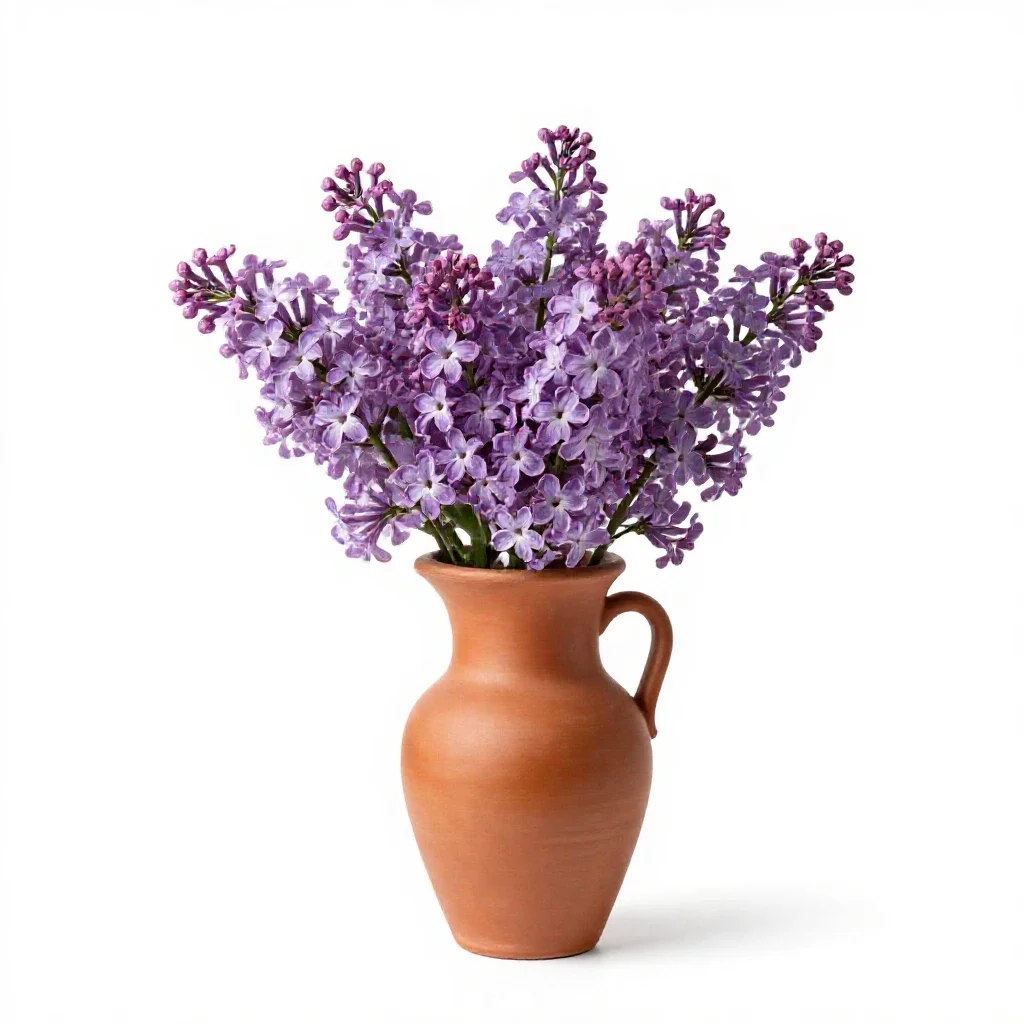 Lilac isolated on a white background