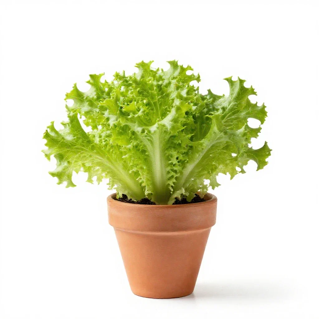 Malheur wire lettuce isolated on a white background