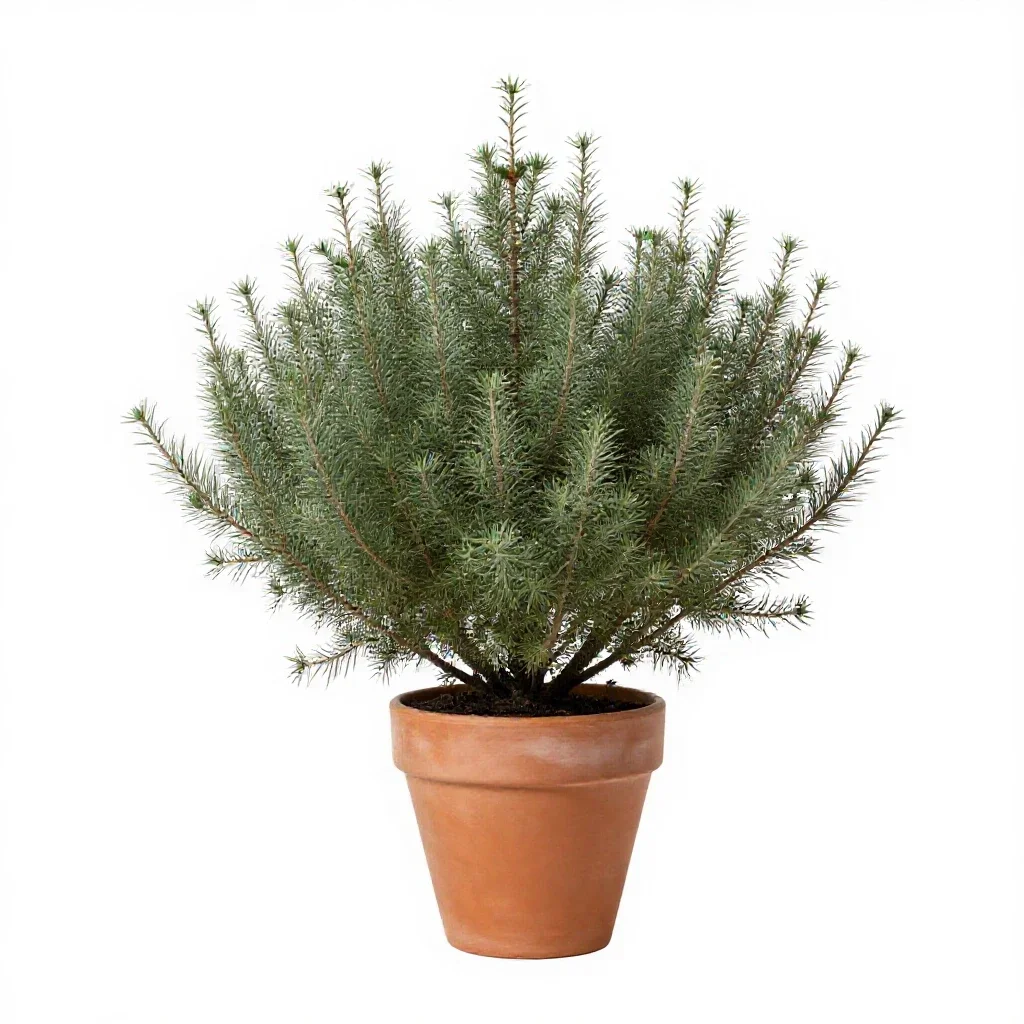 Minniebush isolated on a white background